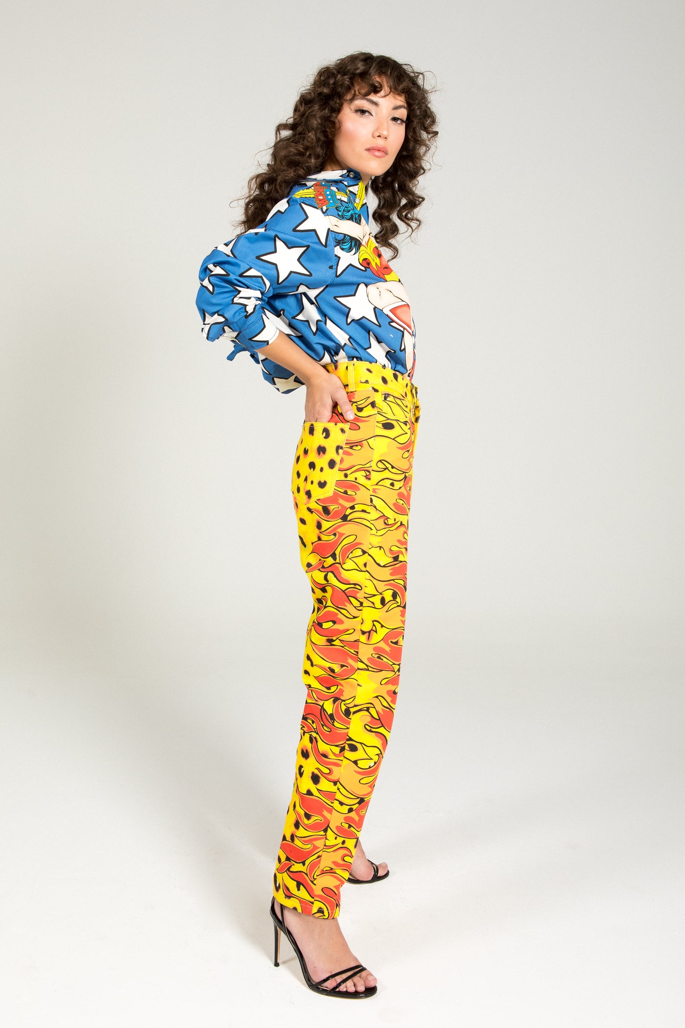 PANTALÓN CHEETAH MOM FIT