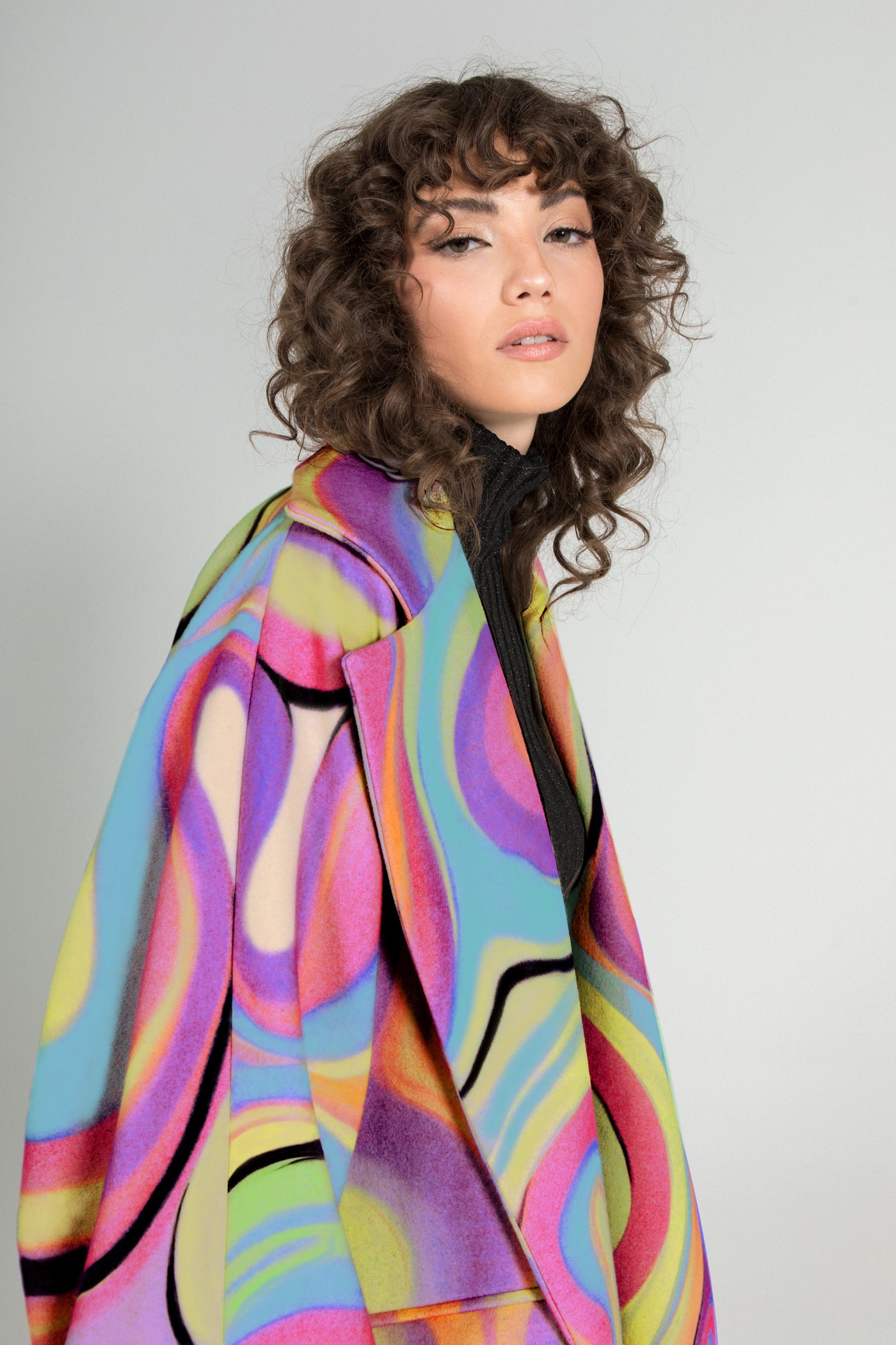 ABRIGO PASTEL PSYCHEDELIC
